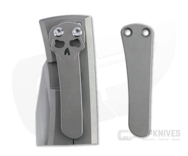 Chaves Ultramar Sangre Street Flipper Wharncliffe M390 Titanium Folding Knife - Image 4