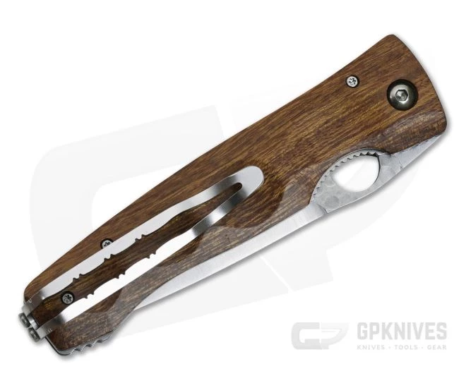 MCusta MC-12 Series Tactility Elite IronWood SPG2 San Mai Folder 125G - Image 2