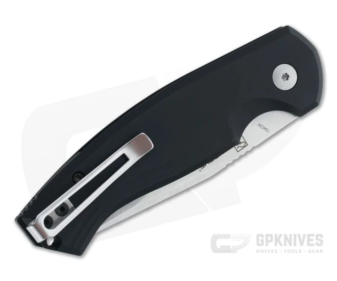 Boker Plus Karakurt Vox Stonewashed 154CM Black Aluminum USA Automatic 01BO363 - Image 2