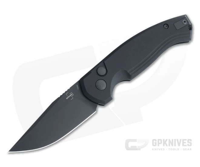 Boker Plus Karakurt Vox Black Cerakote 154CM Black Aluminum USA Automatic 01BO365