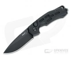 Boker Plus Thunder Storm Manasherov Black Aluminum Black AUS-8 Automatic 01BO795N