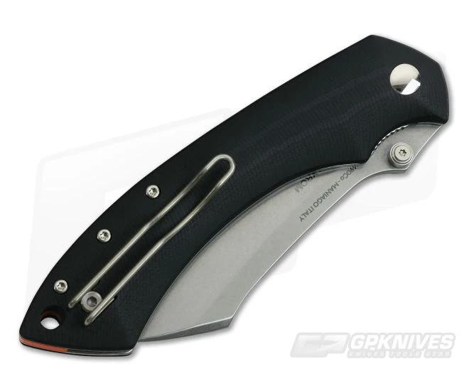 Fox Knives Kmaxrom Pelican Stonewash N690 Black G10 Liner Lock 534 - Image 2