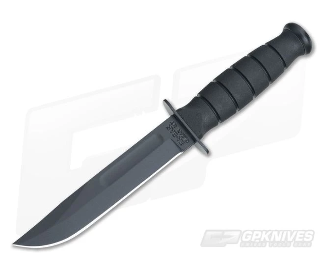 Kabar Black Short Fixed Blade Knife 1256
