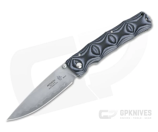Mcusta Shinra Maxima Minagi San Mai SPG-2 Blue Micarta Folder 201G