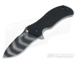 Zero Tolerance 0350TS Tiger Stripe S30V Black G10 Assisted Flipper