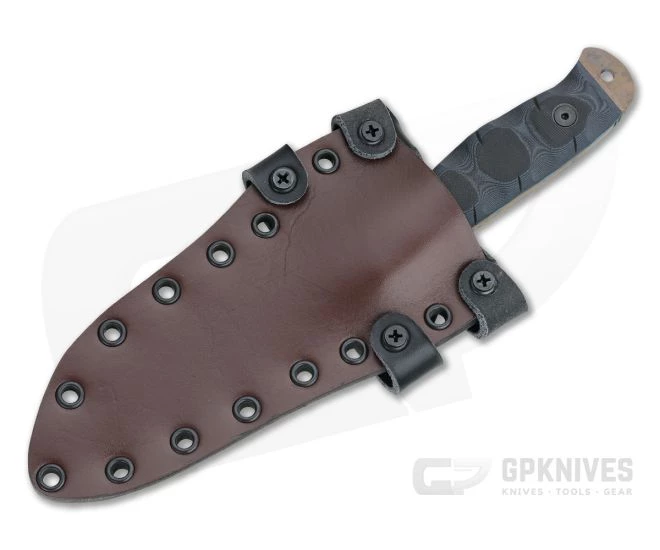 Dawson Knives Pathfinder Arizona Copper 3V Blue/Black G10 Fixed Blade - Image 2