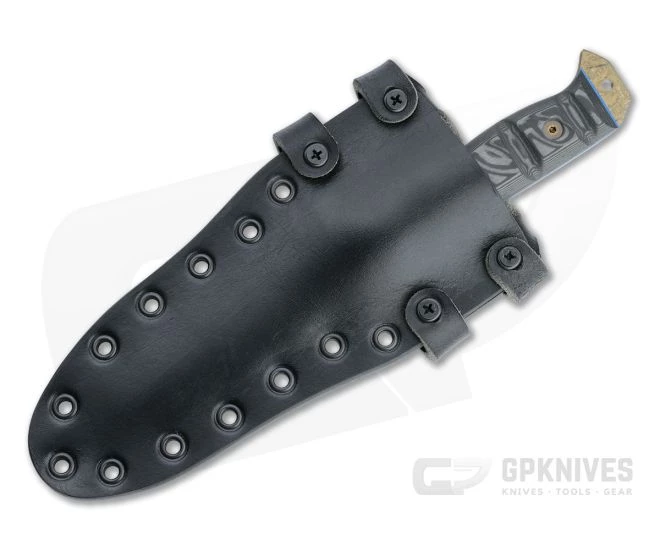 Dawson Knives Chief Arizona Copper 3V Two-Tone Carbon Fiber Fixed Blade - Image 2