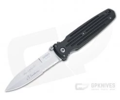 Gerber Applegate-Fairbairn Combat Folder Blasted 420HC Black GFN Liner Lock Knife 05780N