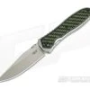 Zero Tolerance 0640 Emerson Viper Design 20CV Green Carbon Fiber Titanium Frame Lock