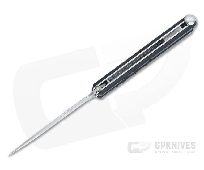 Boker Plus Balisong Tactical Small Satin D2 Black G10 Balisong Folding Knife 06EX227 - Image 3