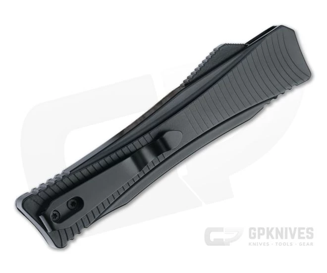 Boker Plus Lhotak Eagle 2.0 Satin D2 Black Aluminum OTF Automatic 06EX243 - Image 2