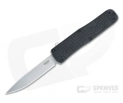 Boker Plus OTF Stonewashed Clip Point 154CM Black Aluminum OTF Automatic 06EX260