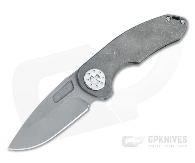 Curtiss Knives F3 Medium Dark Stonewashed XHP Slicer Non-Flipper Standard Slim Folder
