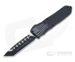 Guardian Tactical Recon Elite Plain Edge Tanto Two-Tone Elmax Black D/A OTF Automatic 103221
