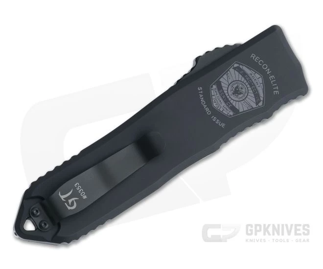 Guardian Tactical Recon Elite Two Tone Elmax Part Serrated Tanto D/A OTF Automatic 103222 - Image 2