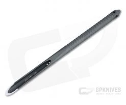 Microtech Signature Series TAC-P Black DLC Stainless Steel Tactical Penetration Kubaton 112-1DLCTS