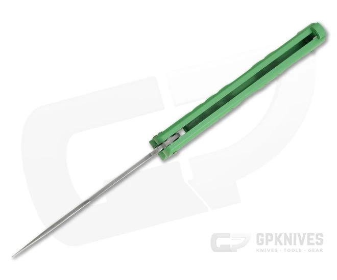 Bear and Son Cutlery Clip Point Green Butterfly Knife 117GR - Image 3