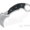 Microtech Iconic Right Hand Stonewashed M390 Black G10 Fixed Karambit 118-10R