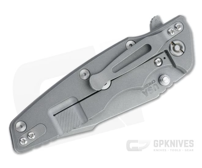 Hinderer Eklipse 3.5" Harpoon Spanto Working Finish 20CV Red G10 Tri-Way Flipper 1181 - Image 2