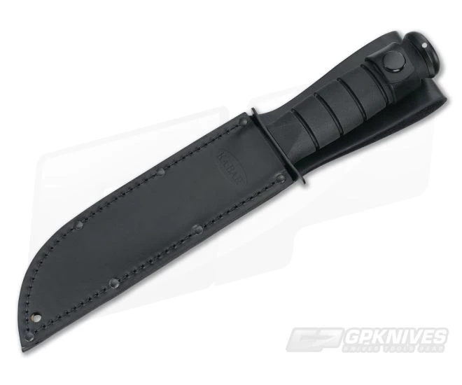 Kabar Black USMC Knife Partially Serrated - Image 2