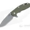 Hinderer Knives XM-18 3.5" Slicer Working Finish 20CV OD Green G10 Battle Bronze Ti Tri-Way Flipper 1219