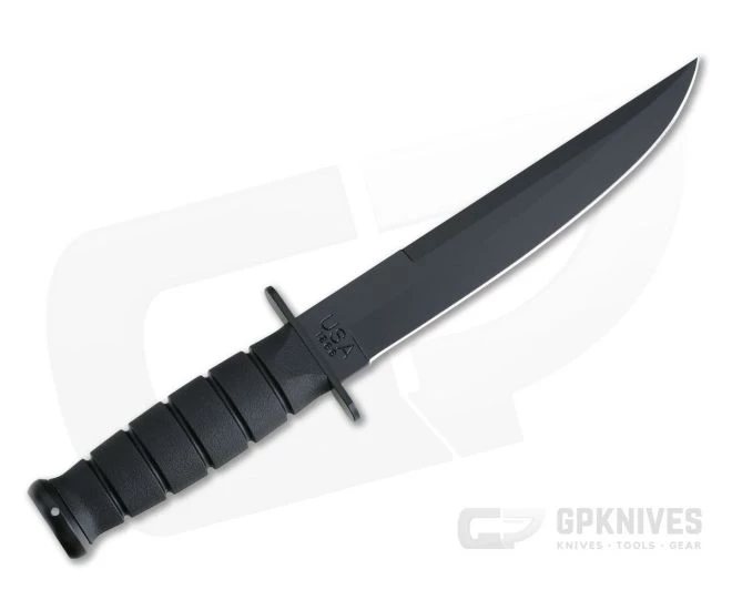 Kabar Modified Tanto Knife Plain Edge Black Composite Sheath 1266 - Image 3