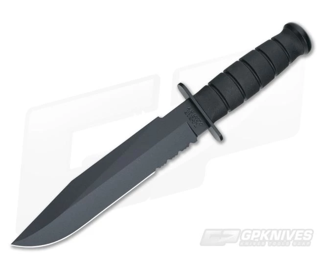 Kabar Black Fighter Serrated Edge 1271