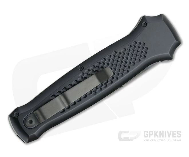 Piranha P12 Prowler Tactical PVD 154CM Black Button Lock Automatic - Image 2