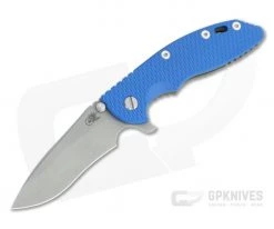 Hinderer XM-18 3.5" Recurve 20CV Blue G10 Battle Bronze Tri-Way Flipper 1323