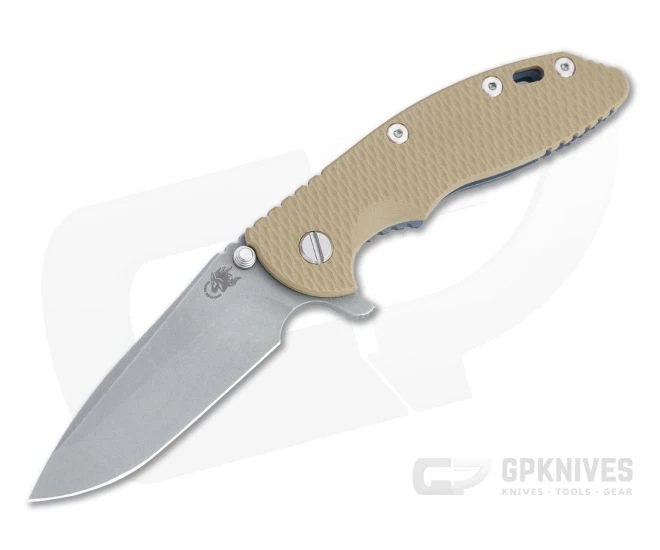Hinderer XM-18 3.5" Spanto S45VN Coyote G10 Battle Blue Tri-Way Flipper 1344