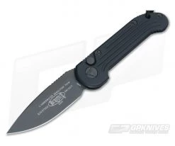 Microtech LUDT Tactical Black M390 Automatic Knife 135-1T