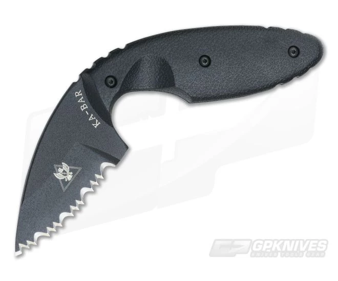 Kabar TDI Law Enforcement Knife Fully Serrated 1481
