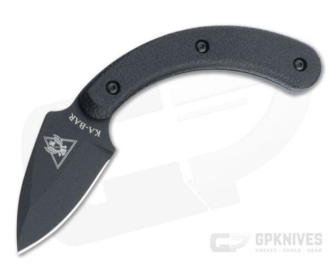 Kabar TDI Ladyfinger Black AUS 8A Tactical EDC Fixed Blade 1494