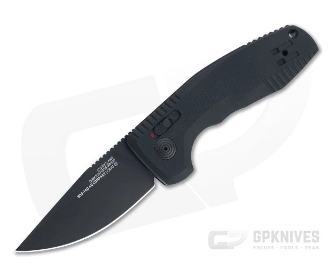 SOG TAC AU Compact Blackout Plain D2 AU-XR Lock Automatic Folder 15-38-07-57