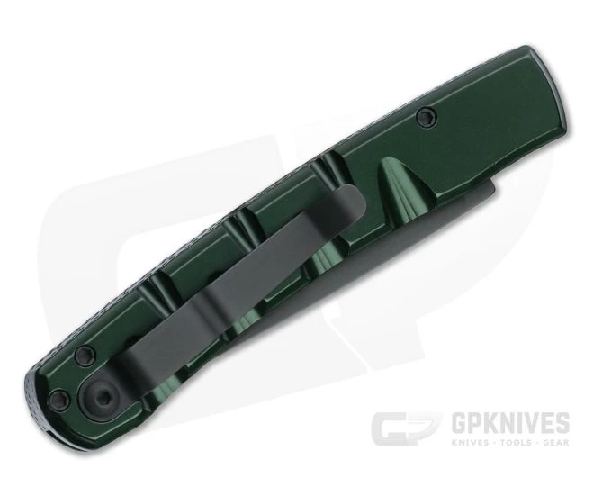 Piranha P15 Virus Tactical PVD S30V Green Button Lock Automatic - Image 2