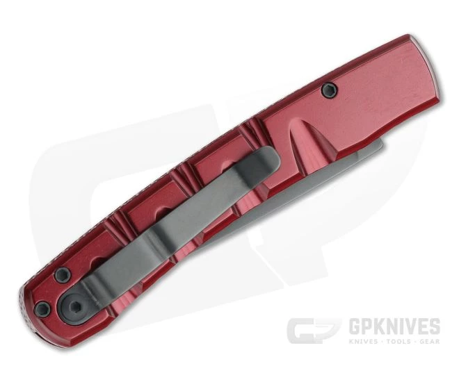 Piranha P15 Virus Tactical PVD S30V Red Button Lock Automatic - Image 2