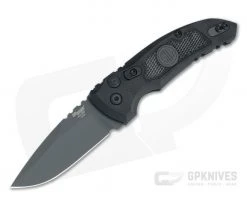 Hogue SIG A01 MicroSwitch Gray Drop Point Black G10 Legion Button Lock Automatic 16112