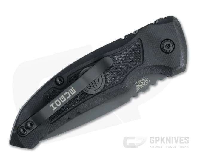 Hogue SIG A01 MicroSwitch Gray Drop Point Black G10 Legion Button Lock Automatic 16112 - Image 2