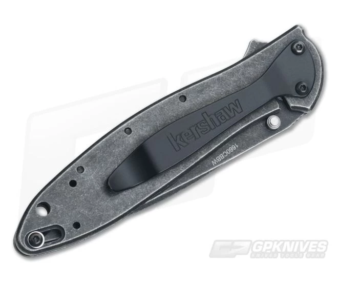 Kershaw Leek Composite Blade BlackWash Assisted Flipper 1660CBBW - Image 2
