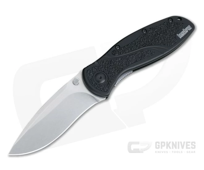Kershaw Blur Stonewashed S30V Assisted Opening Knife