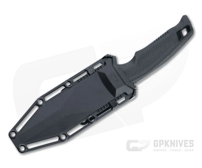 SOG Recondo FX Black 440C Clip Point Tactical Fixed Blade Knife 17-22-01-57 - Image 2