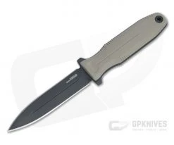 SOG Pentagon FX Dagger Black S35VN Flat Dark Earth G10 Fixed Blade 17-61-02-57
