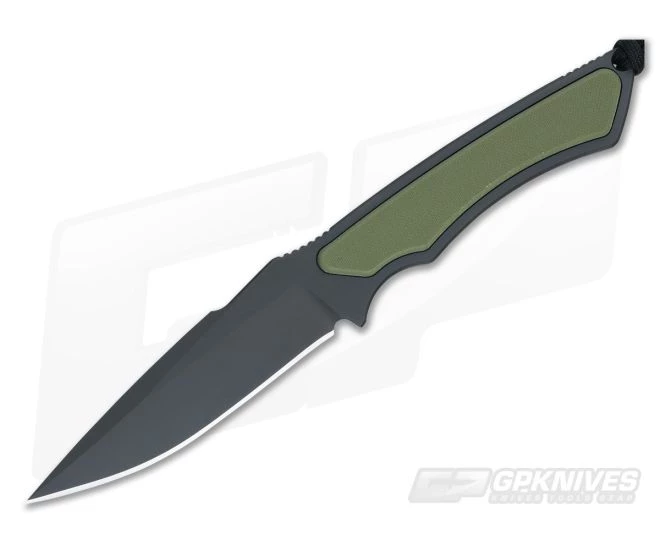 Spartan Blades Phrike Black Blade Green G10 & Kydex Sheath