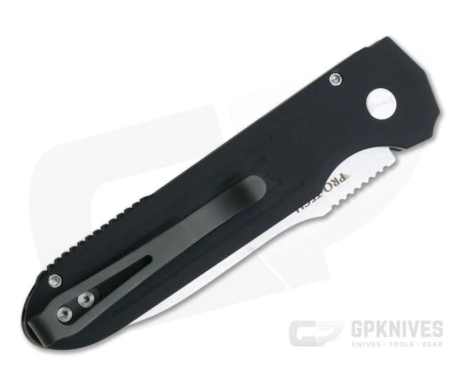 Protech PDW Invictus Stonewashed 154CM Spear Point Automatic Knife 1804 - Image 2