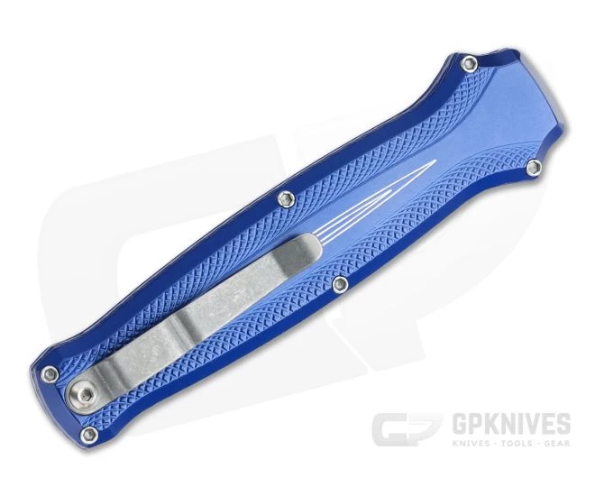 Piranha P19 Rated-R Mirror 154CM Blue Double Action OTF Automatic - Image 2