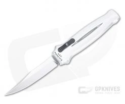 Piranha P19 Rated-R Mirror 154CM Silver Double Action OTF Automatic