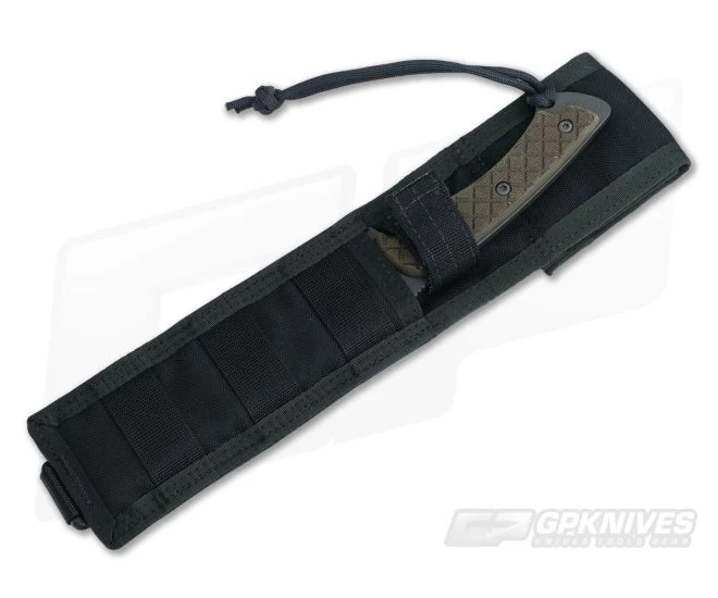 Spartan Blades Ares Fighter Black Blade Green Micarta Black Nylon - Image 2