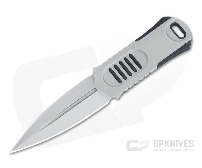 WE Knives OSS Dagger Lundquist Stonewashed 20CV Black G10 Lapel Knife 2017D