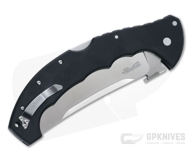 Cold Steel Talwar 5.5" Satin S35VN Black G10 Tri-Ad Back Lock Folder 21TBX - Image 2
