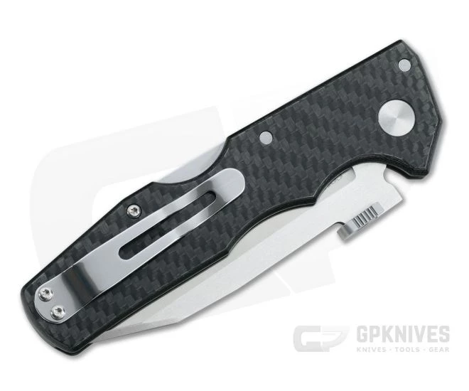 Cold Steel Storm Cloud Carbon Fiber/G10 20CV Tanto Back Lock Folder 21TU - Image 2